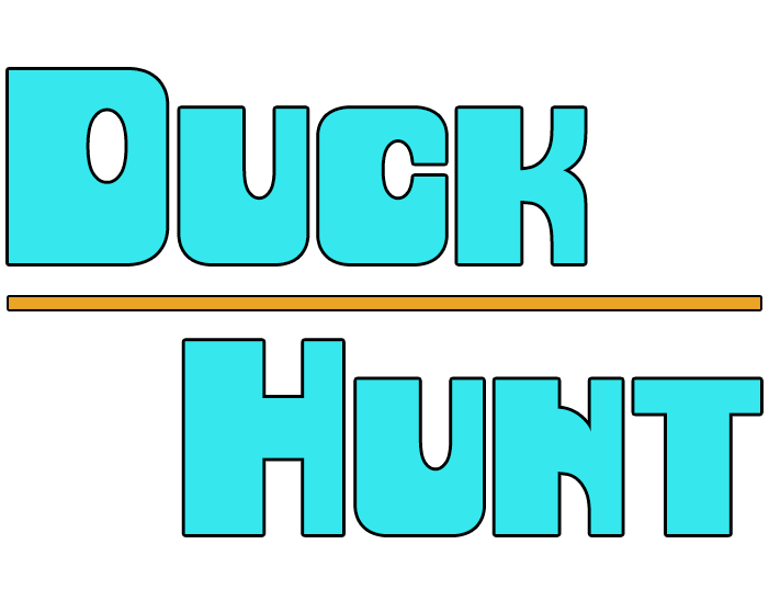 Duck Hunt logo for NES